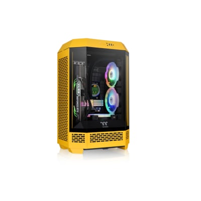 THERMALTAKE The Tower 300 Micro-ATX Gehäuse mit Sichtfenster Bumblebee THERMALTAKE The Tower 300 Micro-ATX Gehäuse mit Sichtfenster Bumblebee von Thermaltake