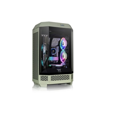 THERMALTAKE The Tower 300 Micro-ATX Gehäuse mit Sichtfenster Matcha Green von Thermaltake