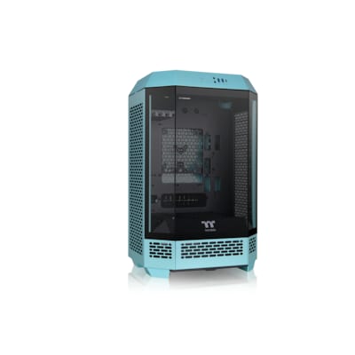 THERMALTAKE The Tower 300 Micro-Tower Micro-ATX Gehäuse m Sichtfenster Turquoise von Thermaltake