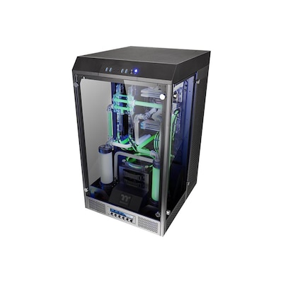 THERMALTAKE The Tower 900 Full Tower E-ATX schwarz mit 3 Sichtfenster von Thermaltake