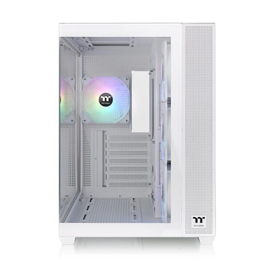 THERMALTAKE View 380 TG ARGB Mid Tower ATX Gehäuse Sichtfenster snow white von Thermaltake