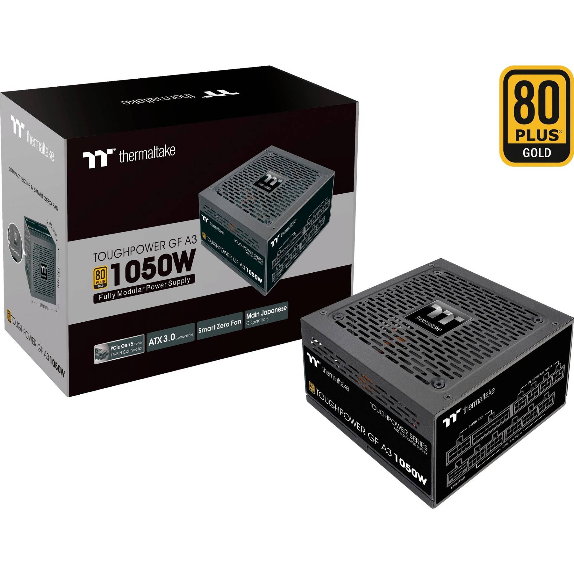 TOUGHPOWER GF A3 Gold 1050W - TT Premium Edition, PC-Netzteil von Thermaltake