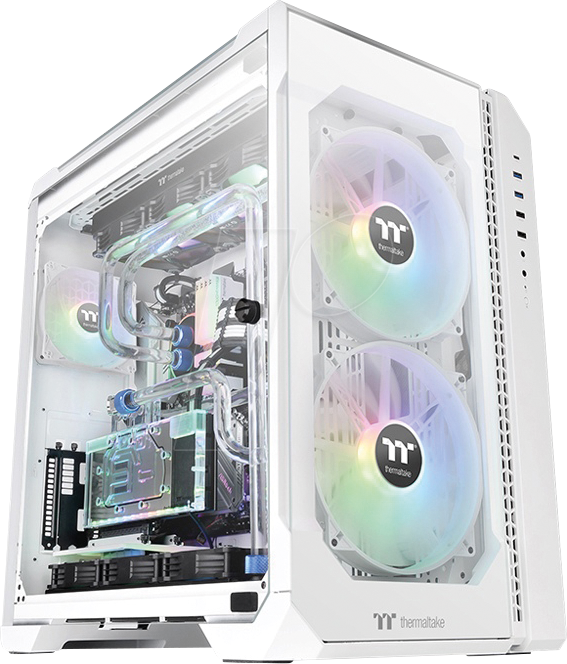 TT 23851 - Thermaltake View 51 TG ARGB E-ATX Gehäuse, weiß von Thermaltake