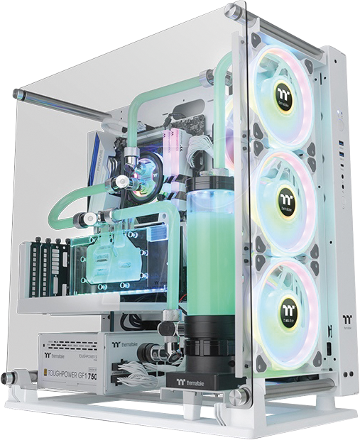 TT 34918 - Thermaltake Core P3 TG Pro E-ATX Gehäuse, weiß von Thermaltake