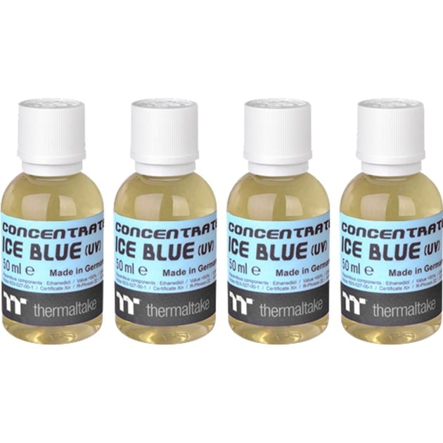 TT Premium Concentrate – Ice Blue (4 Bottle Pack), Kühlmittel von Thermaltake