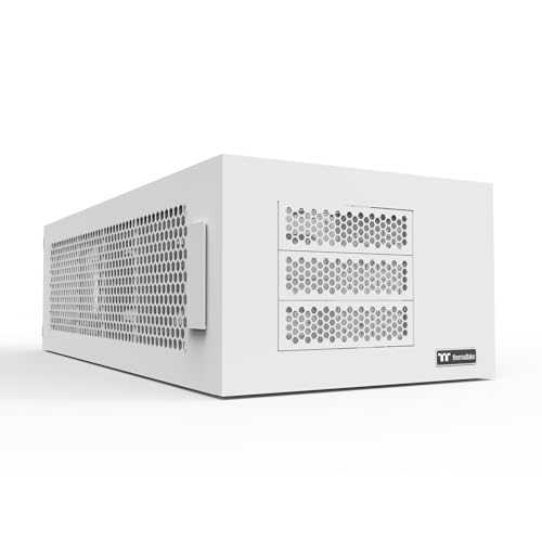 Thermaltake AX100 Schneestockel; für die Verwendung mit AX700 Chassis; 560 mm Heizkörperunterstützung; Montage für bis zu 8 x 120 mm oder 140 mm Lüfter; Unterstützung für bis zu 8 x 3,5 oder 2,5 Zoll von Thermaltake