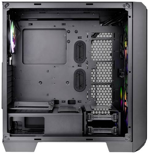 Thermaltake CA-1P6-00M1WN-00 Midi-Tower PC-Gehäuse Schwarz LCS Kompatibel, Seitenfenster, Für DIY von Thermaltake