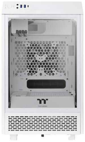 Thermaltake CA-1R3-00S6WN-00 Mini-Tower PC-Gehäuse Weiß LCS Kompatibel, Seitenfenster, Für AIO Wa von Thermaltake