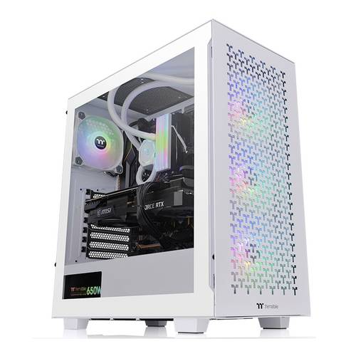 Thermaltake CA-1S3-00M6WN-03 Midi-Tower PC-Gehäuse Weiß von Thermaltake