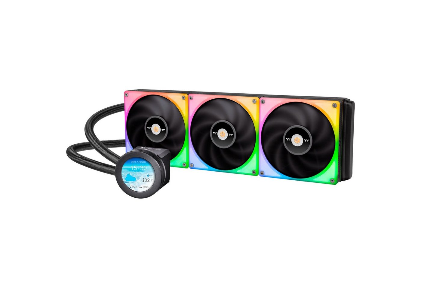 Thermaltake CPU Kühler TOUGHLIQUID Ultra 420 RGB All-In-One Liquid Cooler 420mm von Thermaltake