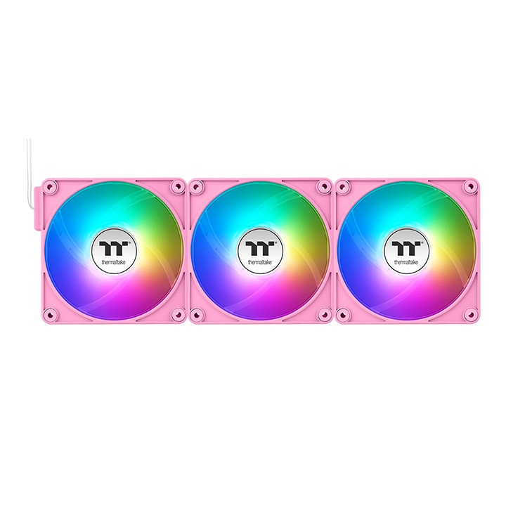 Thermaltake CT120 EX Reverse ARGB Sync Pink 3 Pack Gehäuselüfter Thermaltake CT120 EX Reverse ARGB Sync Pink 3 Pack Gehäuselüfter von Thermaltake