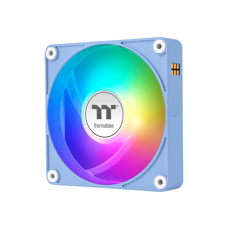 Thermaltake CT140 EX Reverse ARGB Sync Hydrangea Blue 3 Pack Gehäuselüfter Thermaltake CT140 EX Reverse ARGB Sync Hydrangea Blue 3 Pack Gehäuselüfter von Thermaltake