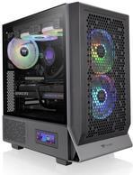 Thermaltake Ceres 300 TG ARGB - Mid tower - E-ATX - Seitenteil mit Fenster (gehärtetes Glas) - keine Spannungsversorgung (PS/2) - Schwarz - USB/Audio (CA-1Y2-00M1WN-00) von Thermaltake