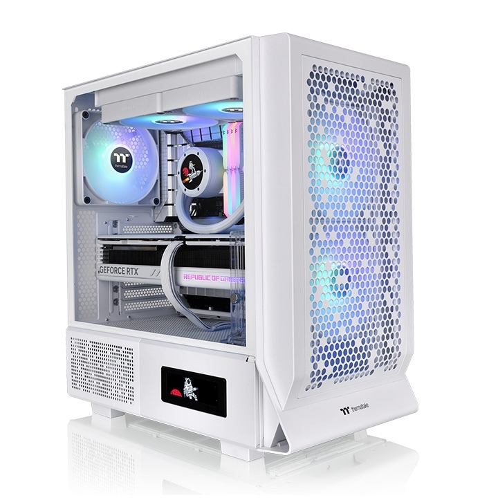 Thermaltake Ceres 330 TG ARGB Snow White | PC-Gehäuse von Thermaltake