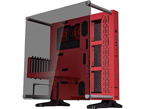 Thermaltake Core P3 ATX Gaming Computergehäuse aus gehärtetem Glas, offener Rahmen, Panoramablick, Glas-Wandhalterung, Riser-Kabel inklusive, Red Edition, CA-1G4-00M3WN-03 Thermaltake Core P3 ATX Gaming Computergehäuse aus gehärtetem Glas, offener Rahmen, Panoramablick, Glas-Wandhalterung, Riser-Kabel inklusive, Red Edition, CA-1G4-00M3WN-03 von Thermaltake