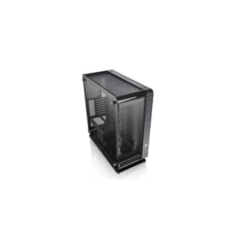 Thermaltake Core P6 TG | Mid-Tower-ATX-PC-Gehäuse | 3 x gehärtetes 4mm Glasseitenteil | Wall Mount | schwarz von Thermaltake