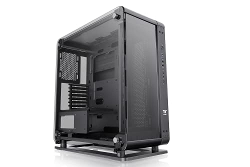 Thermaltake Core P6 TG | Mid-Tower-ATX-PC-Gehäuse | 3 x gehärtetes 4mm Glasseitenteil | Wall Mount | schwarz von Thermaltake