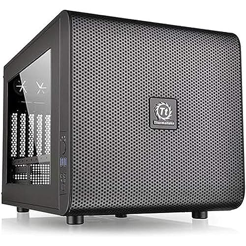 Thermaltake Core V21 Micro ATX Tower black Frontanschl. 2xUSB3.0 1xHD Audio Seitenfenster 5 Erweiterungsplaetze Gehaeuse stapelbar Thermaltake Core V21 Micro ATX Tower black Frontanschl. 2xUSB3.0 1xHD Audio Seitenfenster 5 Erweiterungsplaetze Gehaeuse stapelbar von Thermaltake