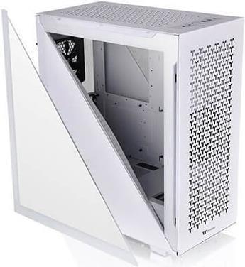 Thermaltake Divider 500 TG Air Snow - MDT - ATX - Seitenteil mit Fenster (gehärtetes Glas) - keine Spannungsversorgung (PS/2) - weiß - USB/Audio von Thermaltake