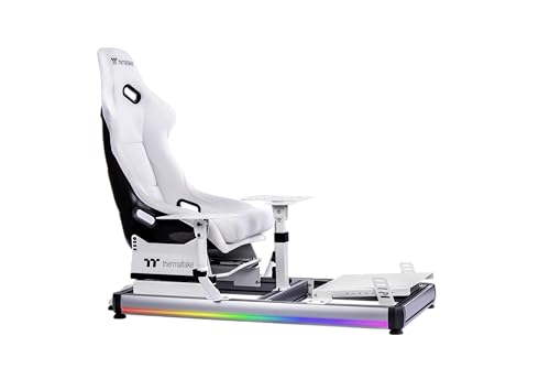 Thermaltake GF500 Flight Simulator Cockpit | Flight Rig | SimRig | Realistic Pilot Seat | Snow Thermaltake GF500 Flight Simulator Cockpit | Flight Rig | SimRig | Realistic Pilot Seat | Snow von Thermaltake