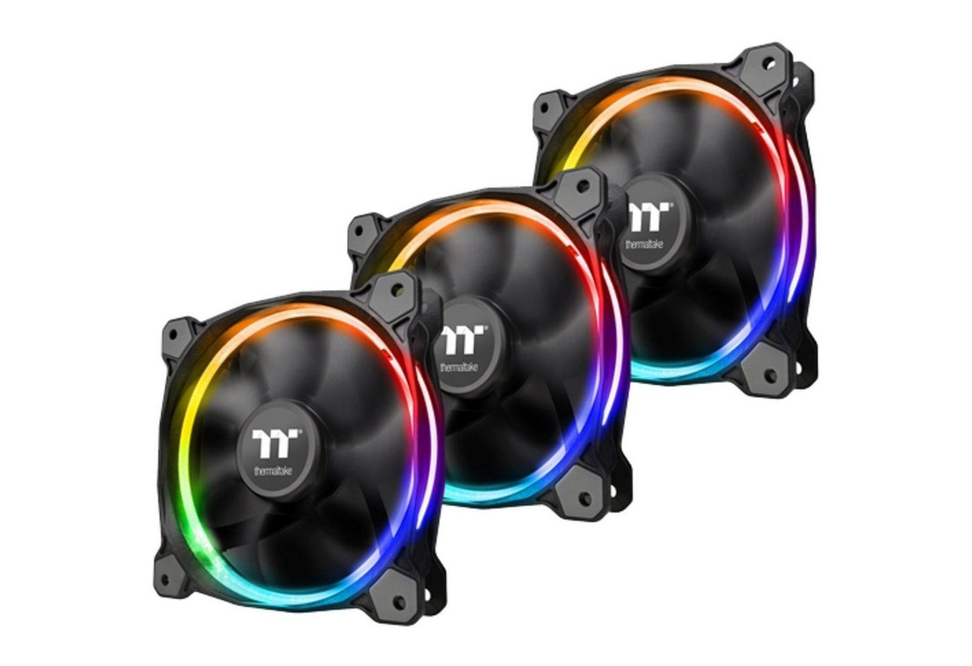 Thermaltake Gehäuselüfter Riing 12 LED RGB Fan Sync Edition (3-Fan Pack) von Thermaltake