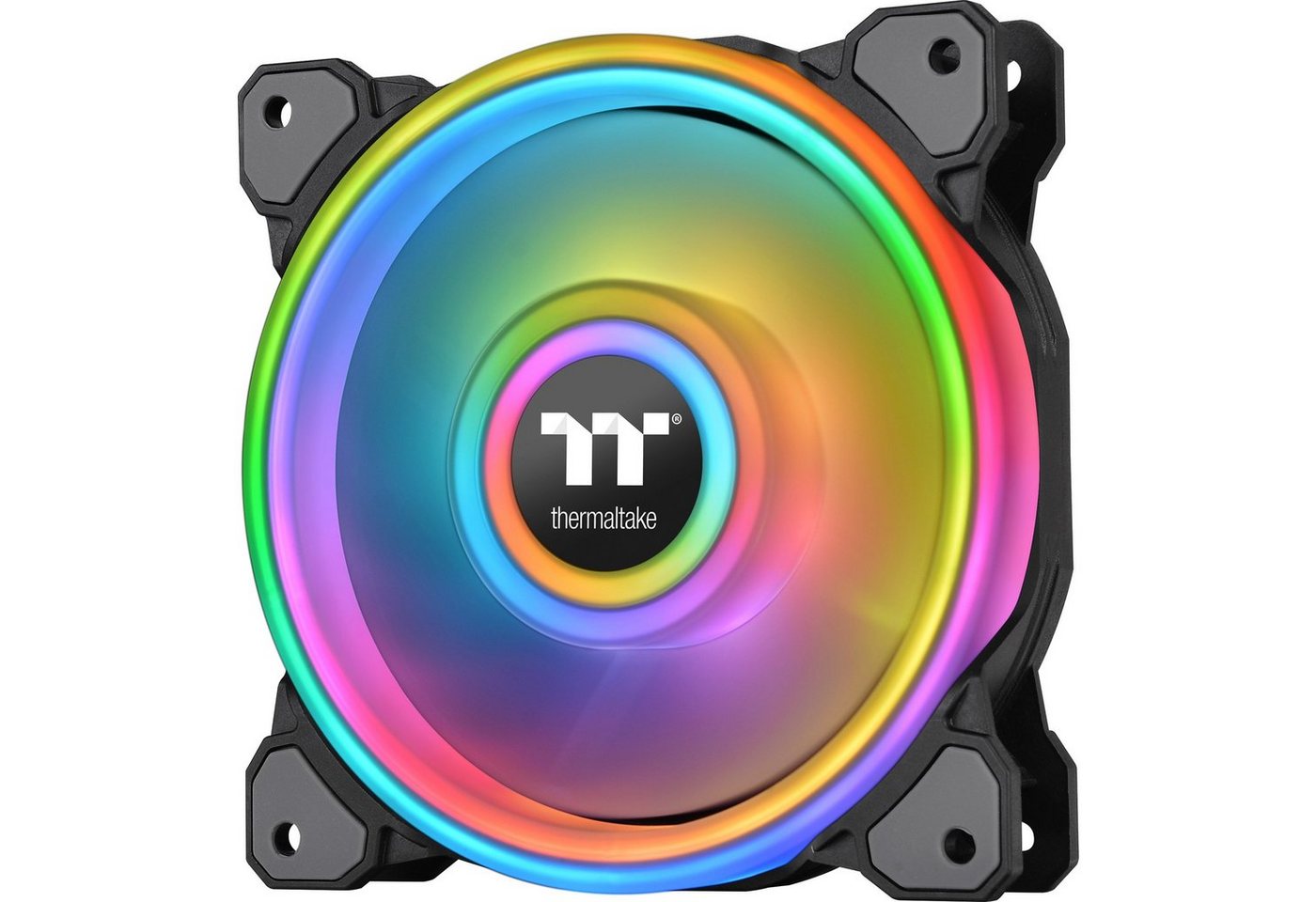 Thermaltake Gehäuselüfter Riing Quad 14 RGB Radiator Fan TT Premium Edition Single Fan Pack von Thermaltake