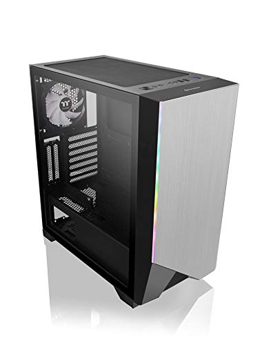 Thermaltake H550 TG ARGB Midi-Tower | ATX-PC-Gehäuse | Tempered Glass Fenster | 1x 120mm RGB Lüfter | Schwarz von Thermaltake