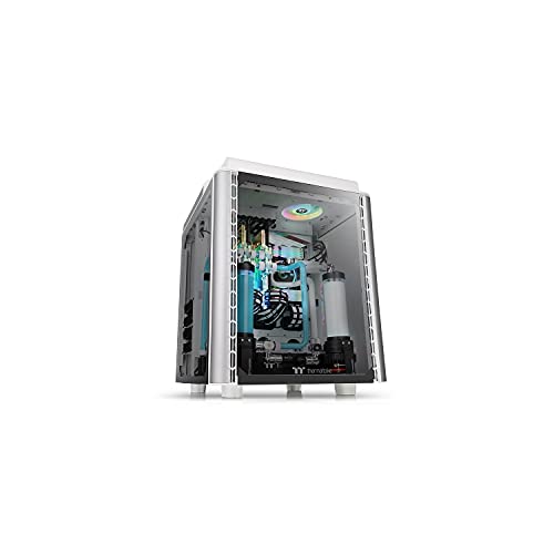 Thermaltake Level 20 HT Snow | White | Win | SPCC | Tempered Glass*4 | 140mm Standard Fan*2 | PC-Gehäuse | E-ATX Thermaltake Level 20 HT Snow | White | Win | SPCC | Tempered Glass*4 | 140mm Standard Fan*2 | PC-Gehäuse | E-ATX von Thermaltake