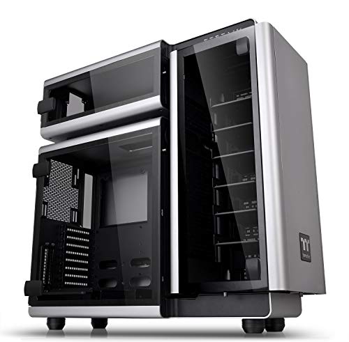 Thermaltake Level 20 TG Space Gray PC-Gehäuse (Tempered Glass) schwarz von Thermaltake