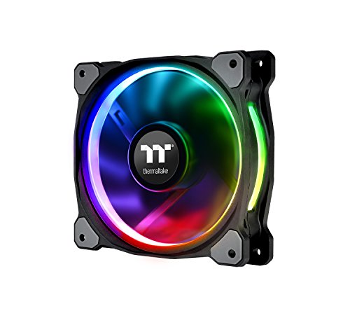 Thermaltake Lüfter PC RIING 12 RGB PLUS TT CL-F059-PL12SW-A (120 mm, 1400 RPM, RGB) von Thermaltake