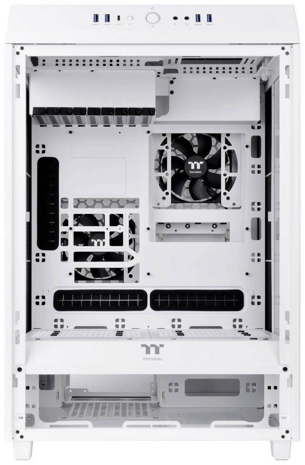 Thermaltake PC-Gehäuse THERMALTAKE The Tower 500 Midi Tower "Snow" Black retail Thermaltake PC-Gehäuse THERMALTAKE The Tower 500 Midi Tower "Snow" Black retail von Thermaltake