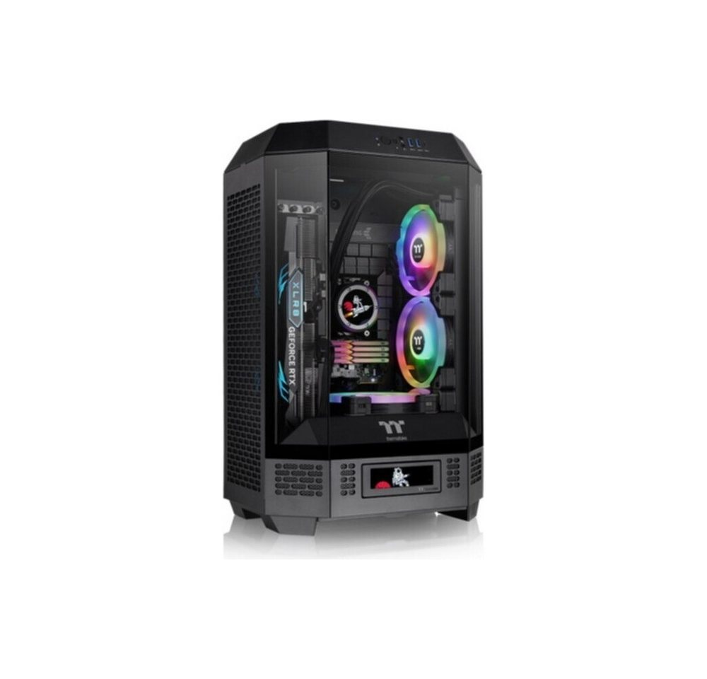 Thermaltake PC-Gehäuse Thermaltake Tower 300, Tower-Gehäuse, schwarz, Glas. Thermaltake PC-Gehäuse Thermaltake Tower 300, Tower-Gehäuse, schwarz, Glas. von Thermaltake