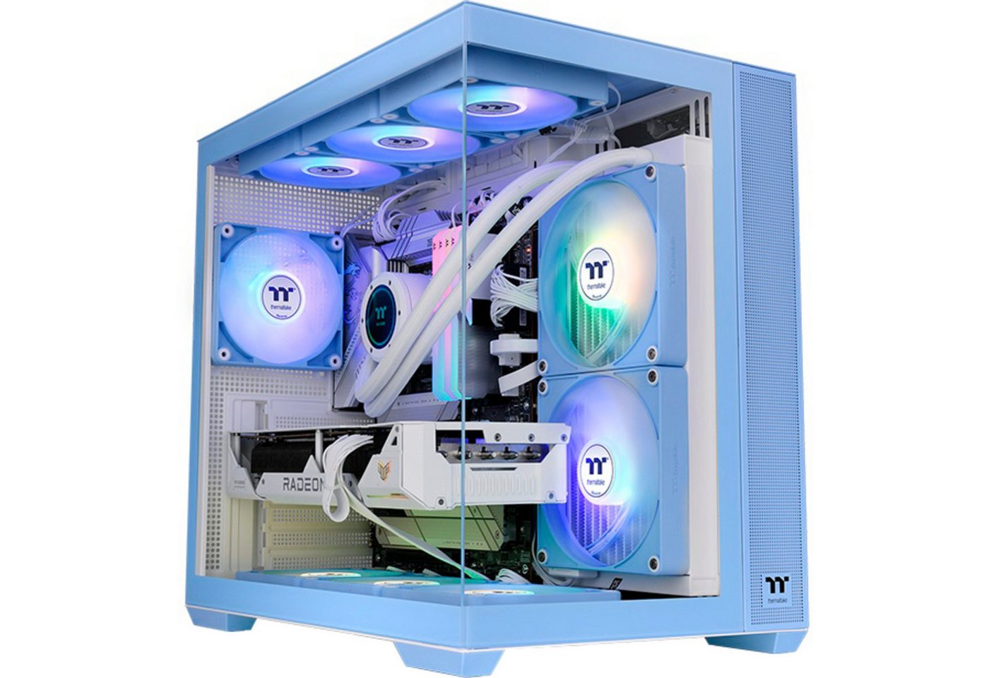 Thermaltake PC-Gehäuse Thermaltake View 380 TG ARGB, Tower-Gehäuse Thermaltake PC-Gehäuse Thermaltake View 380 TG ARGB, Tower-Gehäuse von Thermaltake