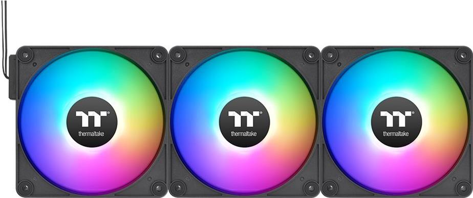 Thermaltake PC- Gehäuselüfter Thermaltake CT120 EX ARGB Sync 3 Fan Black CL-F181-PL12SW-A (CL-F181-PL12SW-A) von Thermaltake