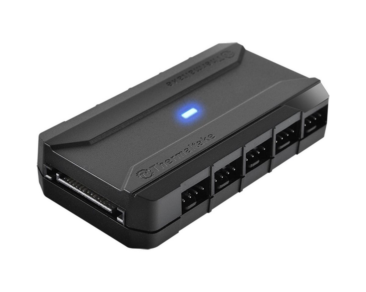 Thermaltake PC-Lüfter Hub 10 Port Hub f Lüfter Commander FP Thermaltake PC-Lüfter Hub 10 Port Hub f Lüfter Commander FP von Thermaltake
