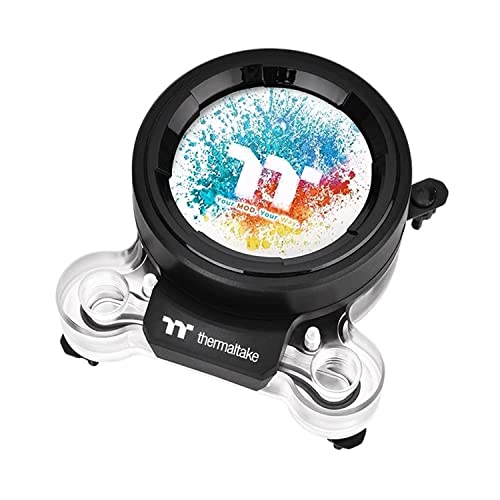 Thermaltake Pacific MX2 Ultra CPU Waterblock | PC-Wasserkühlung | Prozessor-Kühler | 2,1"-LCD-Display | LGA1700 kompatibel | Temperatursensor | Gif-Dateien Thermaltake Pacific MX2 Ultra CPU Waterblock | PC-Wasserkühlung | Prozessor-Kühler | 2,1"-LCD-Display | LGA1700 kompatibel | Temperatursensor | Gif-Dateien von Thermaltake
