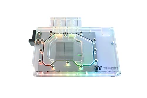 Thermaltake Pacific V-RTX 4080 Plus GPU Water Block | Wasserkühlung für die RTX 4080 von ASUS (ROG & TUF) von Thermaltake
