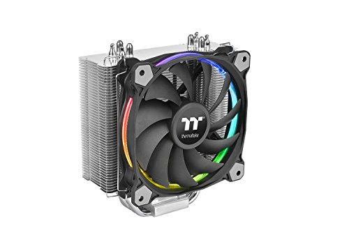 Thermaltake Riing Silent 12 RGB Sync Edition CPU-Kühler (kompatibel mit ASUS, Gigabyte, MSI, Asrock und Biostar) von Thermaltake