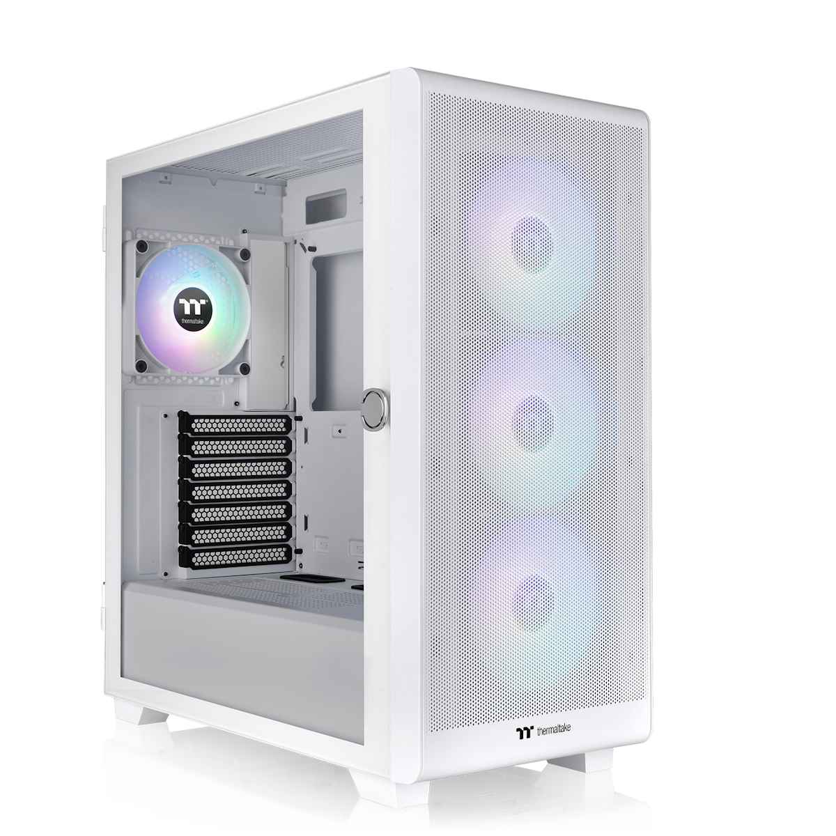Thermaltake S250 TG ARGB Snow White | PC-Gehäuse Thermaltake S250 TG ARGB Snow White | PC-Gehäuse von Thermaltake