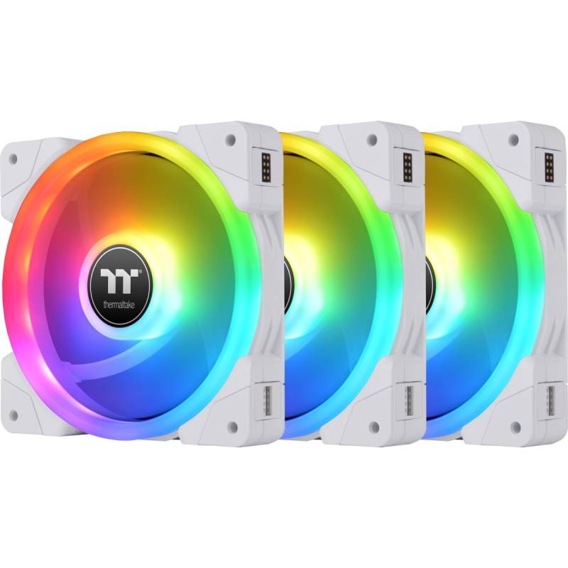 Thermaltake SWAFAN EX14 RGB White | 3er-Pack 140mm Gehäuselüfter von Thermaltake