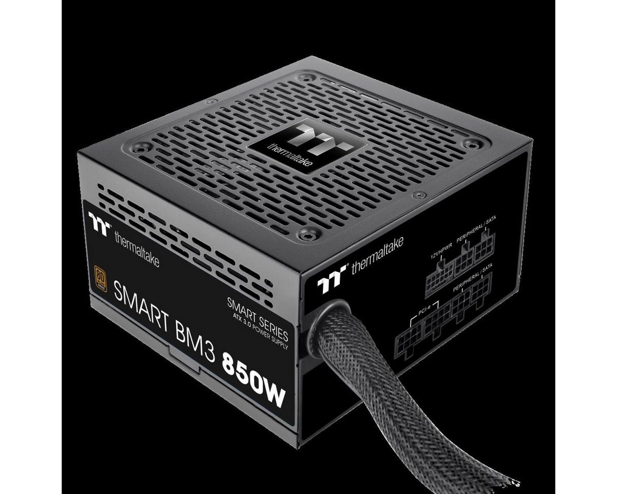 Thermaltake THERMALTAKE Netzteil Smart BM3 850W ATX3.0 80+ Bronze retail PC-Netzteil Thermaltake THERMALTAKE Netzteil Smart BM3 850W ATX3.0 80+ Bronze retail PC-Netzteil von Thermaltake