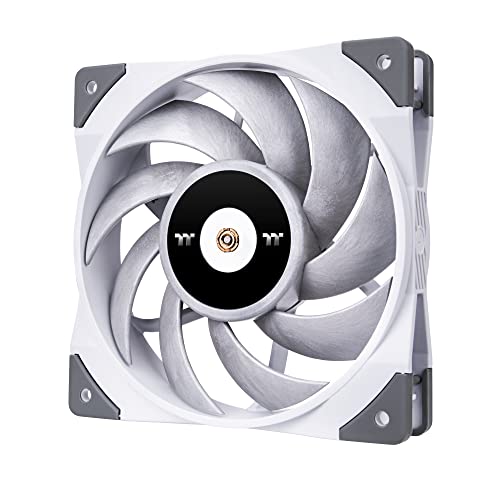 Thermaltake TOUGHFAN 12 White High Static Pressure Radiator Fan (Single Fan Pack) | leiser-PC-Lüfter | Gehäuse-Lüfter | weiß von Thermaltake