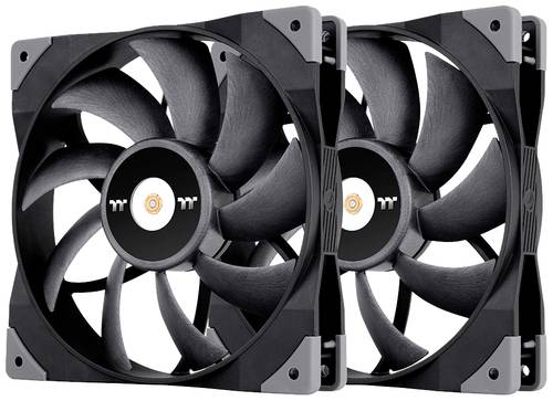 Thermaltake TOUGHFAN 14 PC-Gehäuse-Lüfter Schwarz (B x H x T) 140 x 140 x 25mm von Thermaltake