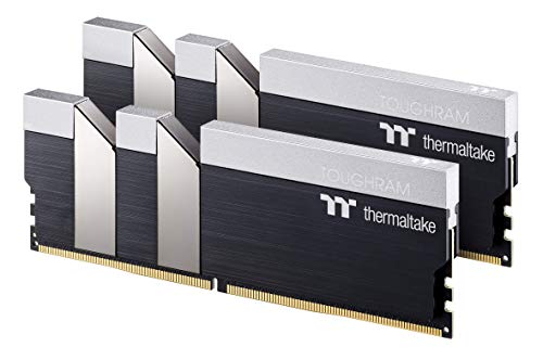 Thermaltake TOUGHRAM DDR4 4400MHz C19 16GB (8GB x 2) Speicher Intel XMP 2.0 Ready with Realtime Performance Monitoring Software R017D408GX2-4400C19A Schwarz von Thermaltake