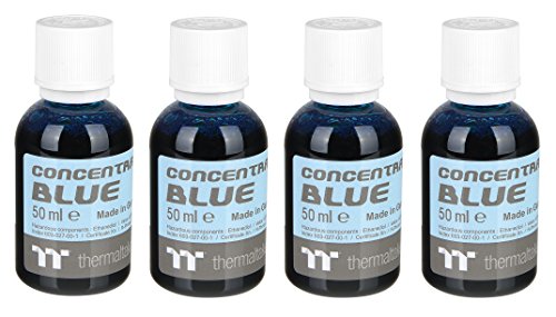 Thermaltake TT Premium Farbkonzentrat (für Wasserkühlflüssigkeiten, 4 x 50ml) blau von Thermaltake