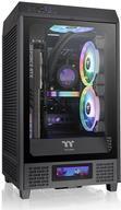 Thermaltake The Tower 200 - Mini-ITX - Seitenteil mit Fenster (gehärtetes Glas) - keine Spannungsversorgung (PS/2) - Schwarz - USB/Audio (CA-1X9-00S1WN-00) von Thermaltake