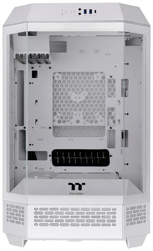 Thermaltake The Tower 300 Micro-Tower Gaming-Gehäuse Weiß 2 vorinstallierte Lüfter, Seitenfenster Thermaltake The Tower 300 Micro-Tower Gaming-Gehäuse Weiß 2 vorinstallierte Lüfter, Seitenfenster von Thermaltake