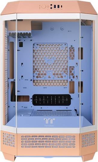 Thermaltake The Tower 300 - Micro Tower - micro ATX - Seitenteil mit Fenster (gehärtetes Glas) (CA-1Y4-00SKWN-00) von Thermaltake