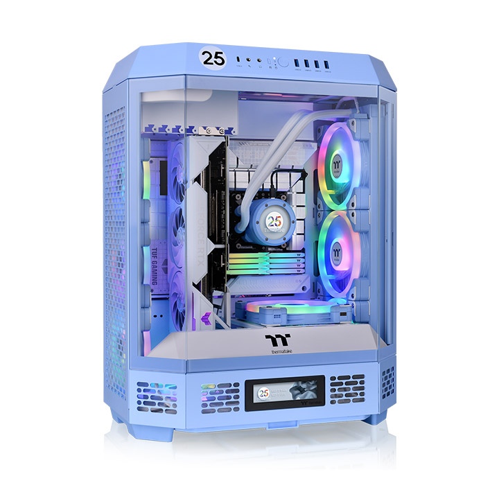 Thermaltake The Tower 600 Hydrangea Blue | PC-Gehäuse von Thermaltake