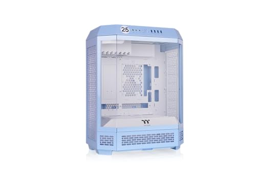 Thermaltake The Tower 600 Mid Tower Chassis | Hidden Connector | Hydrangea Blue von Thermaltake